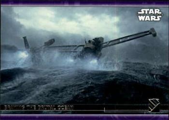 2020 Topps Star Wars: The Rise of Skywalker Series 2  - Purple #49 Braving the Brutal Ocean Front