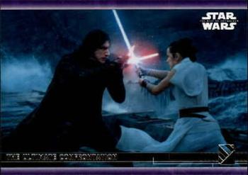 2020 Topps Star Wars: The Rise of Skywalker Series 2  - Purple #54 The Ultimate Confrontation Front