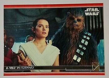 2020 Topps Star Wars: The Rise of Skywalker Series 2  - Red #14 A Way to Exegol? Front