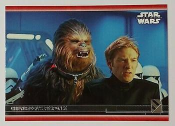 2020 Topps Star Wars: The Rise of Skywalker Series 2  - Red #30 Chewbacca's Response Front