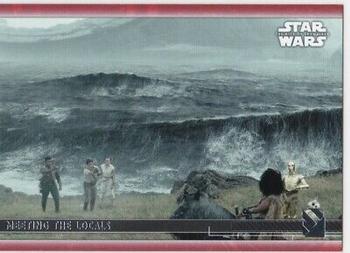 2020 Topps Star Wars: The Rise of Skywalker Series 2  - Red #47 Meeting the Locals Front