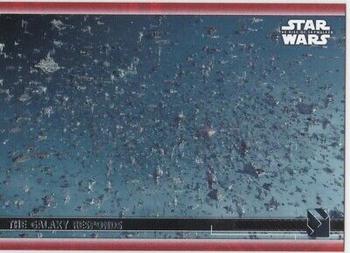 2020 Topps Star Wars: The Rise of Skywalker Series 2  - Red #83 The Galaxy Responds Front