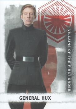 2020 Topps Star Wars: The Rise of Skywalker Series 2  - Villains of The First Order #V-2 General Hux Front