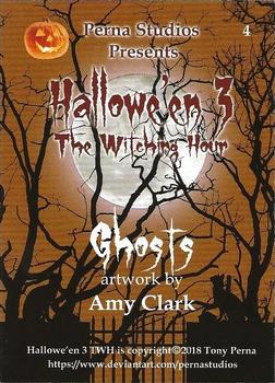 2018 Perna Studios Hallowe'en 3: The Witching Hour #4 Ghosts Back