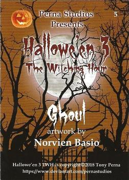 2018 Perna Studios Hallowe'en 3: The Witching Hour #5 Ghoul Back