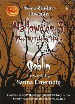 2018 Perna Studios Hallowe'en 3: The Witching Hour #6 Goblin Back