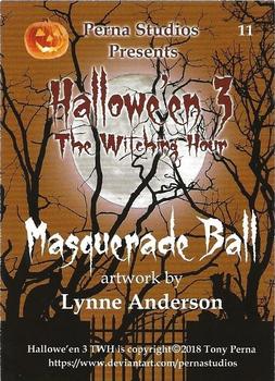 2018 Perna Studios Hallowe'en 3: The Witching Hour #11 Masquerade Ball Back