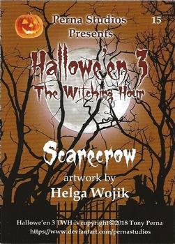 2018 Perna Studios Hallowe'en 3: The Witching Hour #15 Scarecrow Back