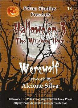 2018 Perna Studios Hallowe'en 3: The Witching Hour #18 Werewolf Back