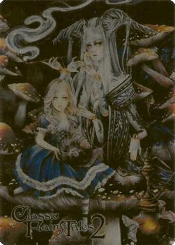 2020 Perna Studios Classic Fairy Tales 2 - Promo Metal #P3 Alice in Wonderland Front