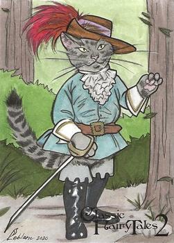 2020 Perna Studios Classic Fairy Tales 2 - Artist Sketch Cards #NNO Lisa Leblanc Front