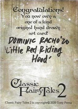 2020 Perna Studios Classic Fairy Tales 2 - Artist Sketch Cards #NNO Dominic Racho Back