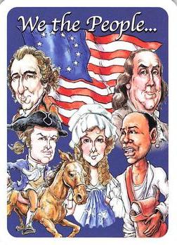 2019 Hero Decks Heroes of the American Revolution Playing Cards #6♦ John Witherspoon Back