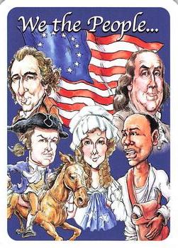 2019 Hero Decks Heroes of the American Revolution Playing Cards #7♦ James Otis Jr. Back