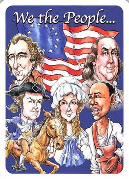2019 Hero Decks Heroes of the American Revolution Playing Cards #4♠ Daniel Morgan Back