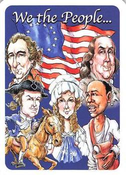 2019 Hero Decks Heroes of the American Revolution Playing Cards #6♠ John Paul Jones Back