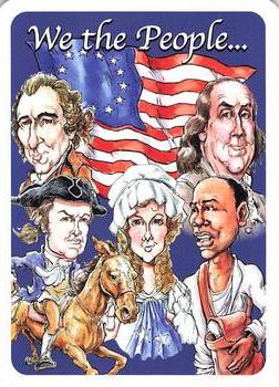 2019 Hero Decks Heroes of the American Revolution Playing Cards #9♠ James McHenry Back
