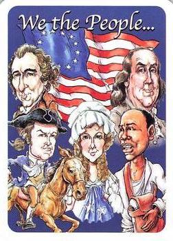 2019 Hero Decks Heroes of the American Revolution Playing Cards #NNO Bill of Rights Back