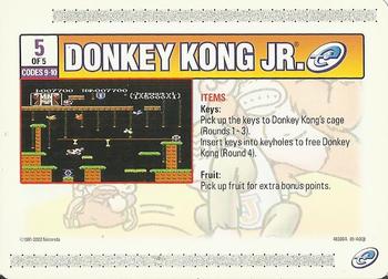 2002 Nintendo E-Reader Series I #2of5 Donkey Kong Jr.-e Back