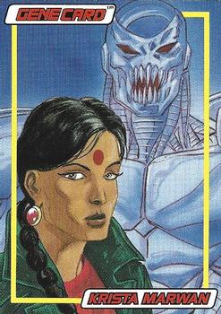 1993 Marvel UK Gene #16 Krista Marwan Front