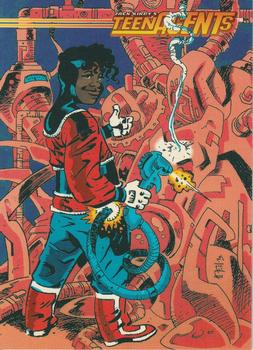 1993 Topps Comics Jack Kirby's TeenAgents Promos #4 Dijit Front