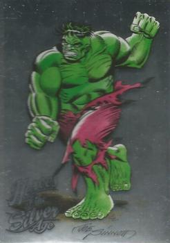 1998 SkyBox Marvel: The Silver Age - Silver Age Heroes #8S Hulk Front