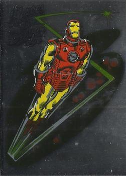 1998 SkyBox Marvel: The Silver Age - Silver Age Heroes #9S Iron Man Front