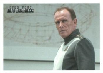 2014 Rittenhouse Star Trek Movies #24 Admiral Marcus reveals to Kirk and Spock that the Front