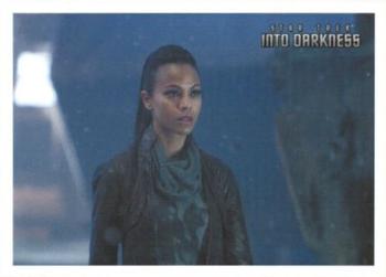 2014 Rittenhouse Star Trek Movies #39 Surrounded by Klingon ships, Uhura tells Kirk and Front