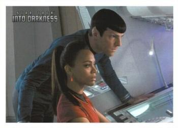 2014 Rittenhouse Star Trek Movies #71 While Kirk and Khan plan to infiltrate the Front