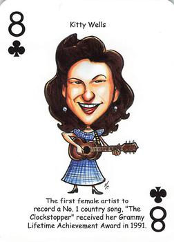2019 Hero Decks Country Music Legends Playing Cards #8♣ Kitty Wells Front