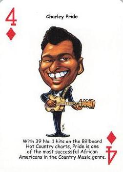2019 Hero Decks Country Music Legends Playing Cards #4♦ Charley Pride Front
