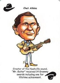 2019 Hero Decks Country Music Legends Playing Cards #NNO Chet Atkins Front