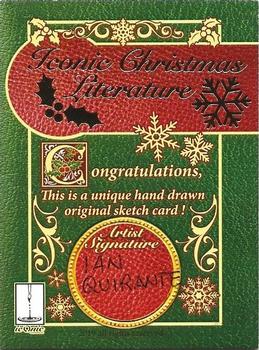 2019 Iconic Creations Iconic Christmas Literature - Artist Sketch #NNO Ian Quirante Back