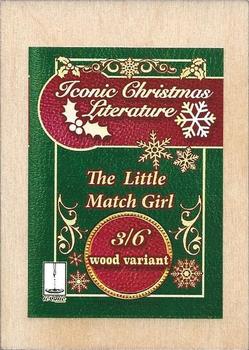 2019 Iconic Creations Iconic Christmas Literature - Wood #3 The Little Match Girl Back