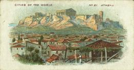 1900 Player's Cities of the World #21 Athens Front