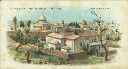 1900 Player's Cities of the World #26 Jerusalem Front