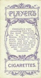 1900 Player's Cities of the World #38 Chicago Back