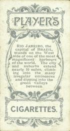 1900 Player's Cities of the World #45 Rio de Janeiro Back