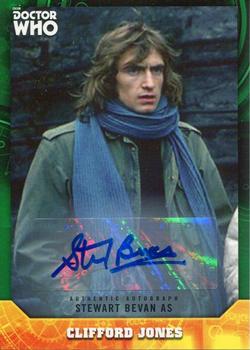 2017 Topps Doctor Who Signature Series - Autographs Green #97 Stewart Bevan Front