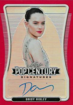 2020 Leaf Metal Pop Century - Red #BA-DR1 Daisy Ridley Front