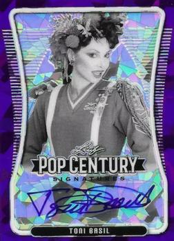 2020 Leaf Metal Pop Century - Crystals Purple #BA-TB1 Toni Basil Front