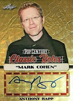 2020 Leaf Metal Pop Century - Classic Roles Gold #CR-AR1 Anthony Rapp Front