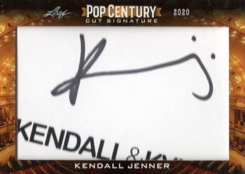 2020 Leaf Metal Pop Century - Pop Century Cuts #PCC-KJ2 Kendall Jenner Front