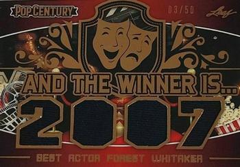 2020 Leaf Metal Pop Century - And The Winner Is... #ATW-05 Forest Whitaker Front