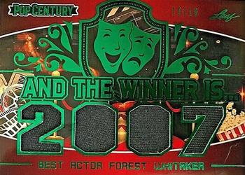 2020 Leaf Metal Pop Century - And The Winner Is... Green #ATW-05 Forest Whitaker Front