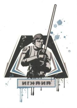 2008 Topps Star Wars The Clone Wars Stickers - Temporary Tattoos #5 Anakin Front