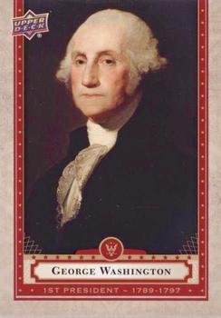 2020 Upper Deck Presidential Weekly Packs #1 George Washington Front