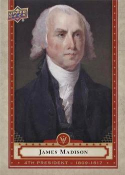 2020 Upper Deck Presidential Weekly Packs #4 James Madison Front