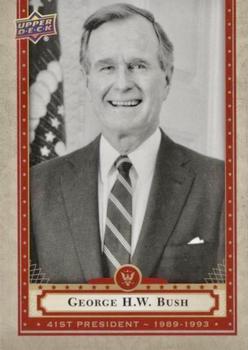 2020 Upper Deck Presidential Weekly Packs #41 George H.W. Bush Front
